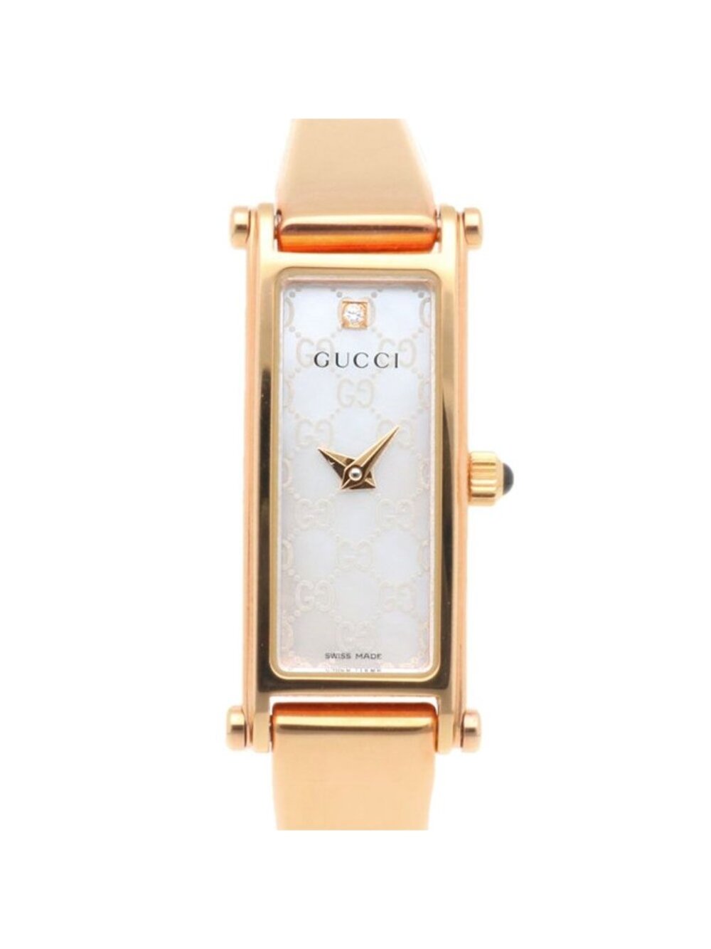 Gucci Watch Quartz Gold